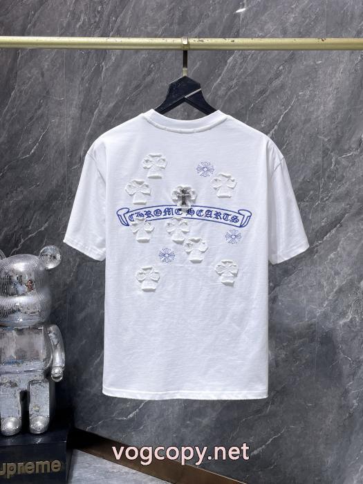 ブランド コピー 販売店クロムハーツメール便対応 若々しい雰囲気 サイズ豊富半袖Tシャツ_0_0