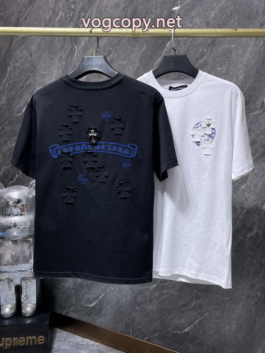 ブランド コピー 販売店クロムハーツメール便対応 若々しい雰囲気 サイズ豊富半袖Tシャツ_0_2