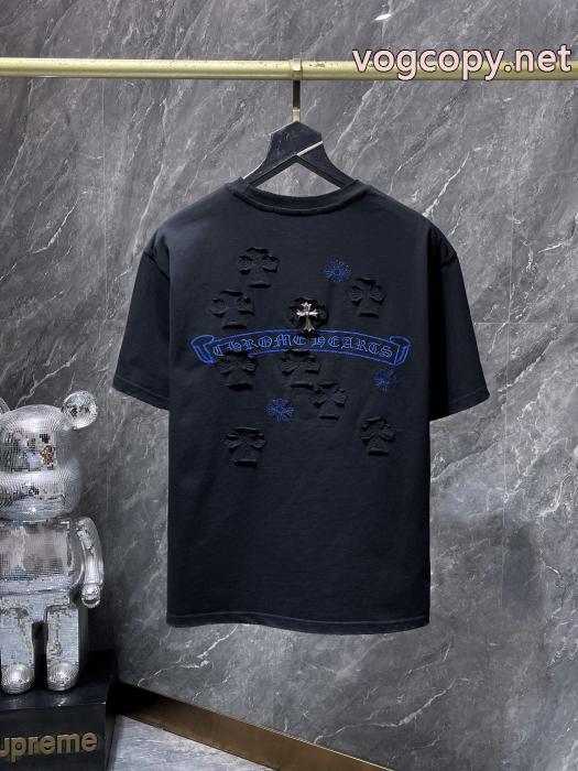 ブランド コピー 販売店クロムハーツメール便対応 若々しい雰囲気 サイズ豊富半袖Tシャツ_0_4