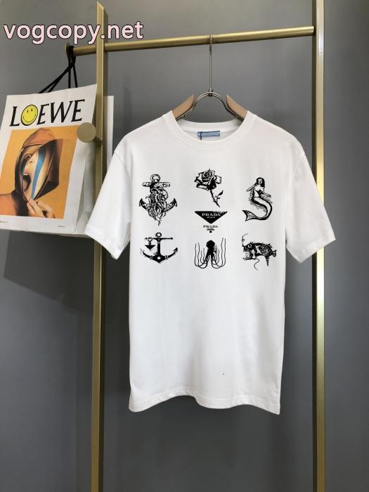 半袖Tシャツブランド アクセサリー 激安PRADA永遠の定番 数量限定 追跡有り配送_0_2