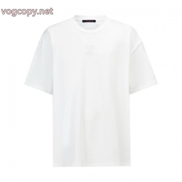 ブランド 偽物 通販LOUIS VUITTONセール価格でお得 今年マスト 高級な質感半袖Tシャツ_0_3