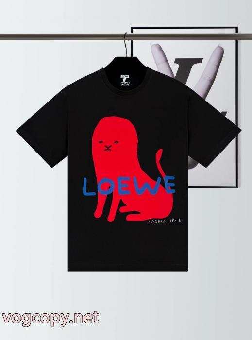 流行シンボル 2026夏更新人気商品 ファッショントレンドを早速チェックLOEWE半袖Tシャツ通販 ブランド_0_3
