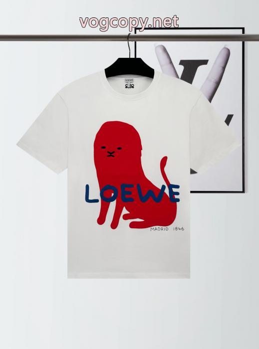 流行シンボル 2026夏更新人気商品 ファッショントレンドを早速チェックLOEWE半袖Tシャツ通販 ブランド_0_4