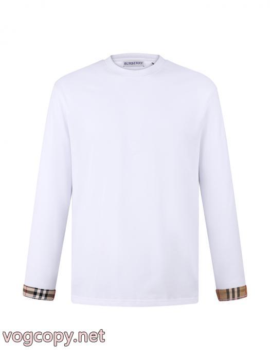 BURBERRY長袖Tシャツブランド 偽物視線を集めて 大好評アイテム 26新品*最安値保証_0_5