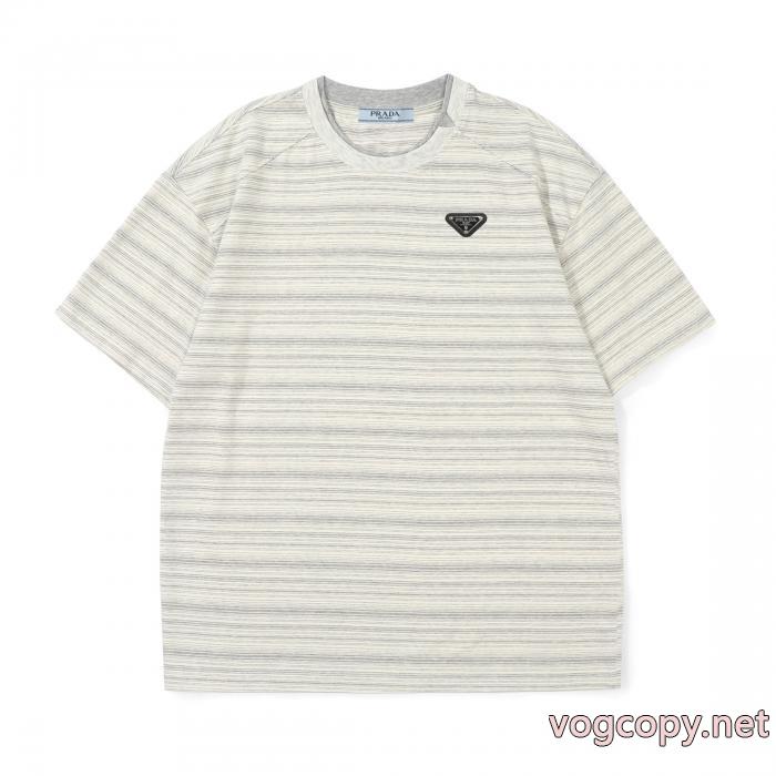 PRADA最安値セール 上品スタイル お買い得お得コピー 通販半袖Tシャツ_0_2