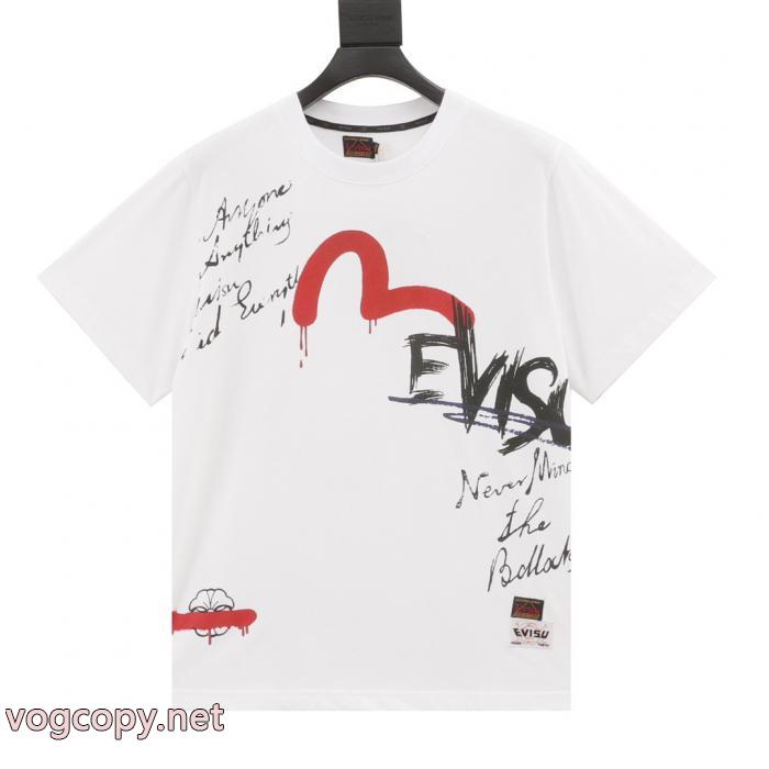 ブランド 偽物人気新作登場 超カッコイイ 国内未入荷半袖TシャツEVISU_0_3