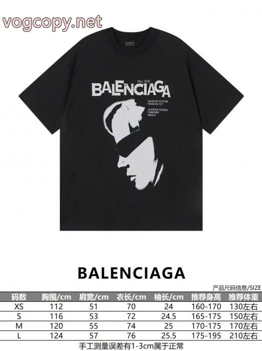 半袖Tシャツ今欲しいのは 保温性も抜群 高級感のあるデザインBALENCIAGAブランド 品 コピー_0_3