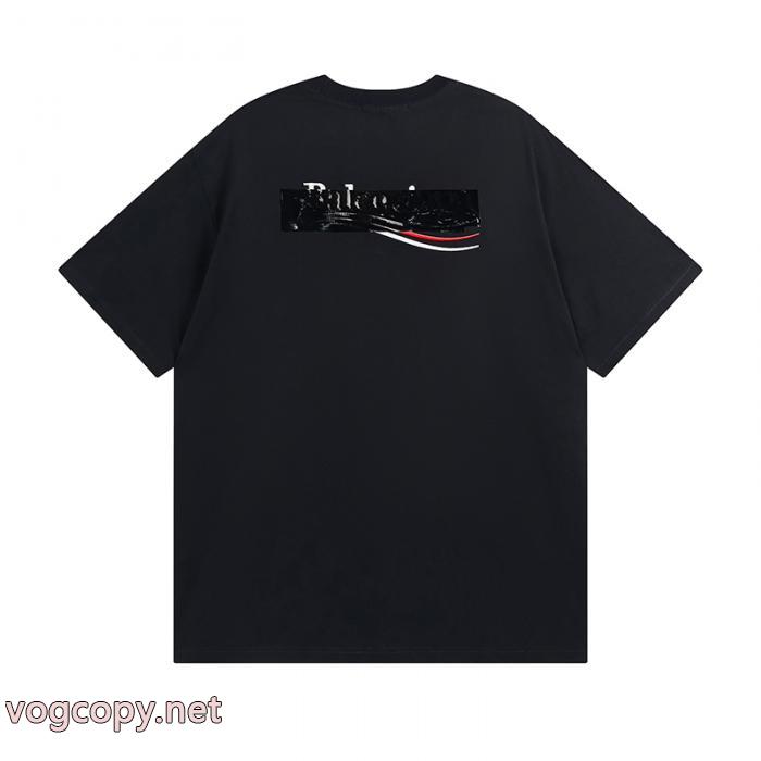 スタイルアップ上品 上品で優しい雰囲気に 最新作即発半袖Tシャツブランド コピー 品BALENCIAGA_0_4