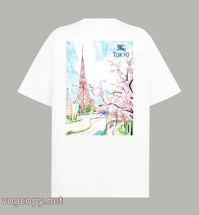 半袖Tシャツ映え度MAX 奇跡のセール特価！ 人気ランキングスーパー コピー ブランドBURBERRY_0_0