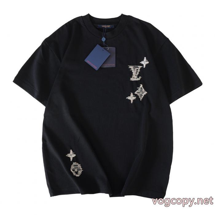 センスがいい 人気限定品 個性派 半袖Tシャツブランド アクセサリー 激安LOUIS VUITTON_0_1