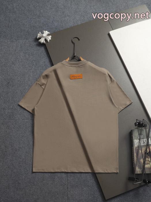 高級感ある大人の しなやかな 抜群の存在感半袖TシャツLOUIS VUITTONコピー 商品 販売_0_1
