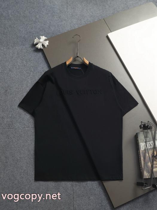 高級感ある大人の しなやかな 抜群の存在感半袖TシャツLOUIS VUITTONコピー 商品 販売_0_2