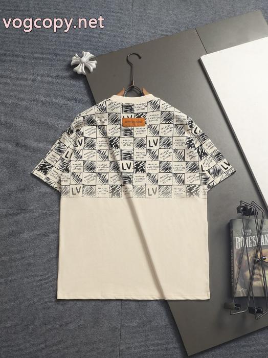 ブランド 激安十分な耐久性 今シーズン人気のアイテム 品質感半袖TシャツLOUIS VUITTON_0_0