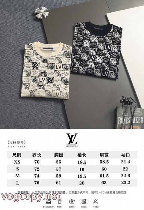 ブランド 激安十分な耐久性 今シーズン人気のアイテム 品質感半袖TシャツLOUIS VUITTON_0_3