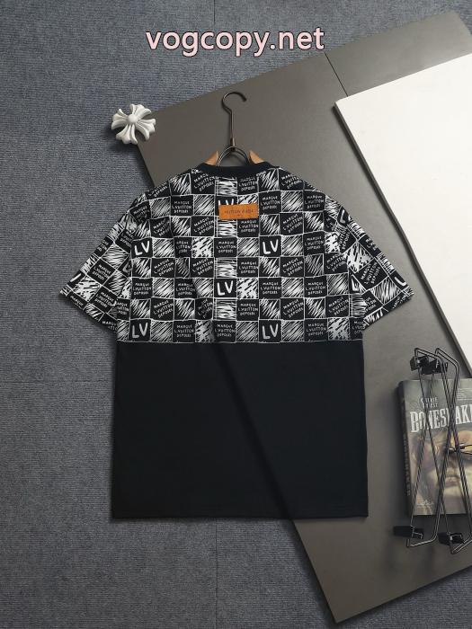 ブランド 激安十分な耐久性 今シーズン人気のアイテム 品質感半袖TシャツLOUIS VUITTON_0_4