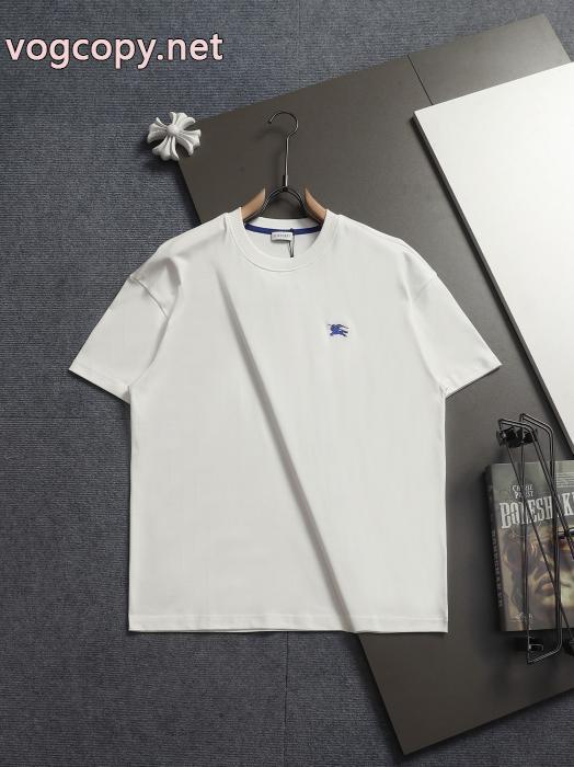 最旬アイテム 圧倒的人気 大人の色味半袖Tシャツブランド 品 激安 通販BURBERRY_0_1