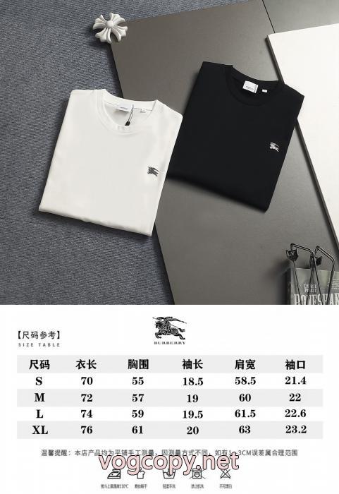 BURBERRY即発送可能 目玉商品セール プレゼントにもピッタリスーパー コピー 安心 サイト半袖Tシャツ_0_2
