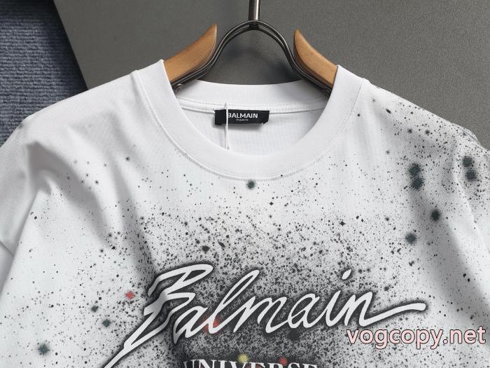 BALMAINブランド コピー 激安大人気商品 最旬！ 新色登場半袖Tシャツ_0_1
