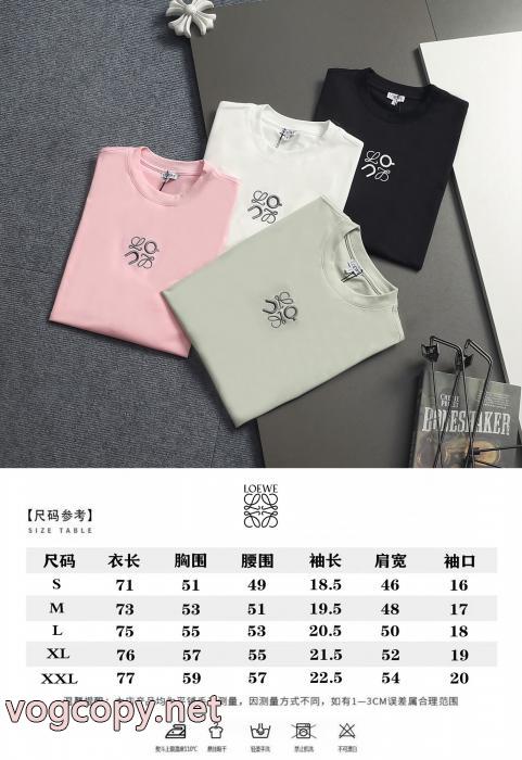 新作追加 限定生産品 注目夏新作LOEWE半袖Tシャツ偽 ブランド 購入_0_5
