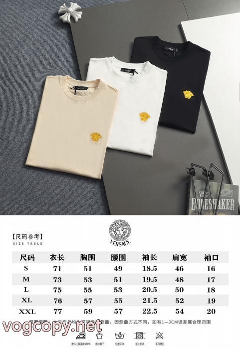 ブランド コピー ショップ絶対欲しい 新たな世界に新作通販 ランキング商品 VERSACE半袖Tシャツ_0_3