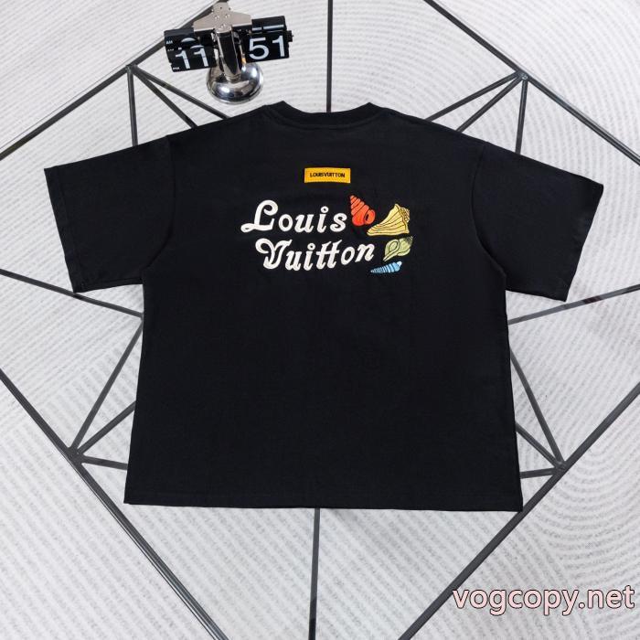 通気性が抜群 お得限定セール 重宝するアイテム半袖Tシャツブランド コピーLOUIS VUITTON_0_1