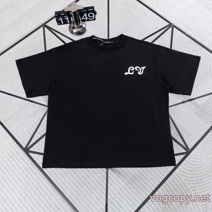 通気性が抜群 お得限定セール 重宝するアイテム半袖Tシャツブランド コピーLOUIS VUITTON_0_2