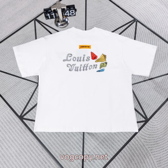 通気性が抜群 お得限定セール 重宝するアイテム半袖Tシャツブランド コピーLOUIS VUITTON_0_5