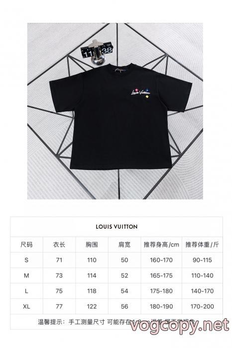 絶対欲しい 最高級ランク 夏季超人気半袖Tシャツ偽物 ブランドLOUIS VUITTON_0_2