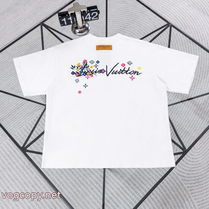 絶対欲しい 最高級ランク 夏季超人気半袖Tシャツ偽物 ブランドLOUIS VUITTON_0_5