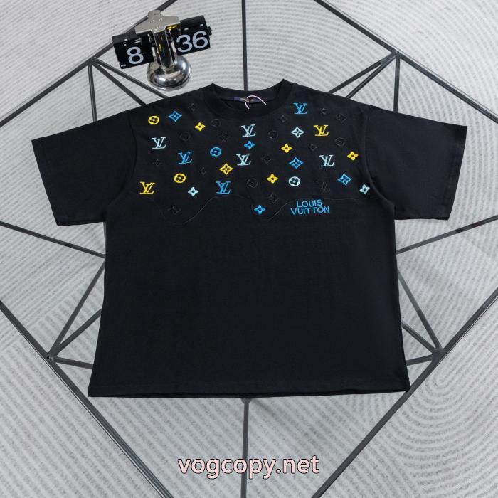激安 通販 専門店LOUIS VUITTON半袖Tシャツ即完売 数量限定セール 26SS新作 カジュアルコーデに_0_4