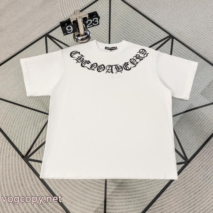 偽物 通販 サイト半袖TシャツCHROME HEARTS大胆なデザイン 一番人気 主役級アイテム_0_1