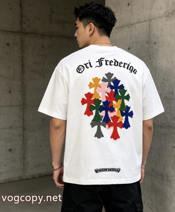 半袖Tシャツ偽物 ブランド ショップ選べる極上 今季重宝する 予約完売品CHROME HEARTS_0_3