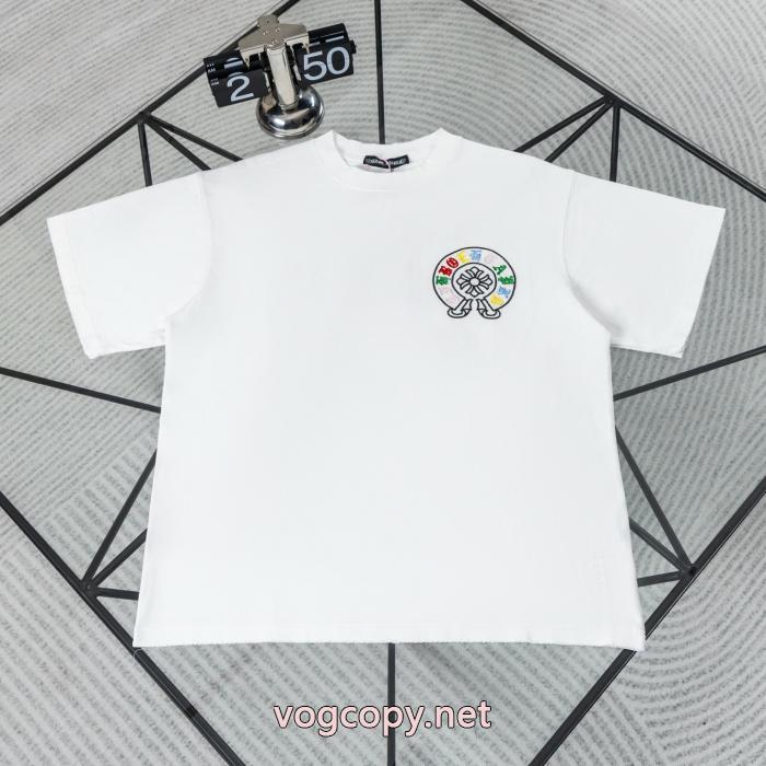安価 使い勝手の良いトレンド 2026季新作品激安 ブランドCHROME HEARTS半袖Tシャツ_0_4