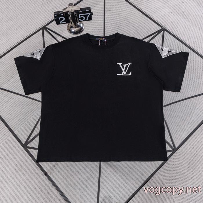 最安値 可愛いデザイン 最高に人気商品!LOUIS VUITTON半袖Tシャツブランド コピー 着払い_0_3