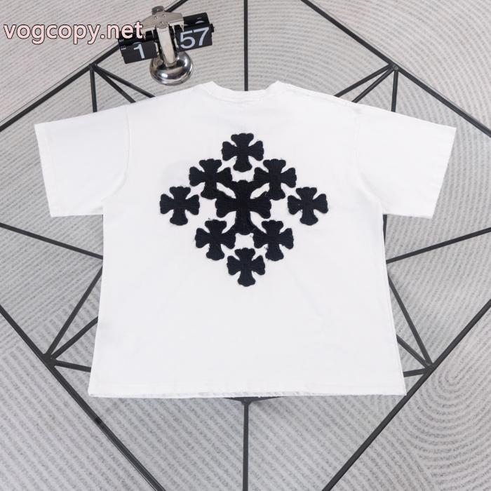スーパー コピー 安心CHROME HEARTS超お買い得 お洒落に魅せる 個性的 半袖Tシャツ_0_4