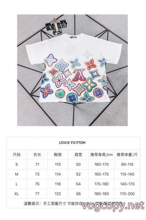 完売必至 絶対欲しい リアルなヴィンテージ感がたまらないLOUIS VUITTON激安 通販 専門店半袖Tシャツ_0_5