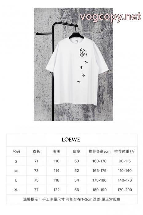 新作すぐ届く 2026限定色や海外限定 売り切れ間近スーパー ブランド コピー半袖TシャツLOEWE_0_2