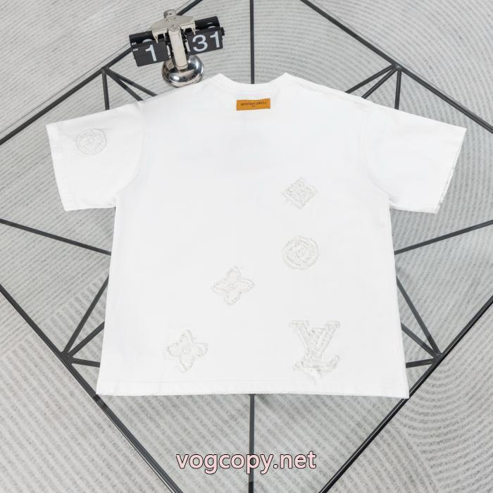 偽物 ブランド品質保証高品質 無機質さが魅力 先取り半袖TシャツLOUIS VUITTON_0_1