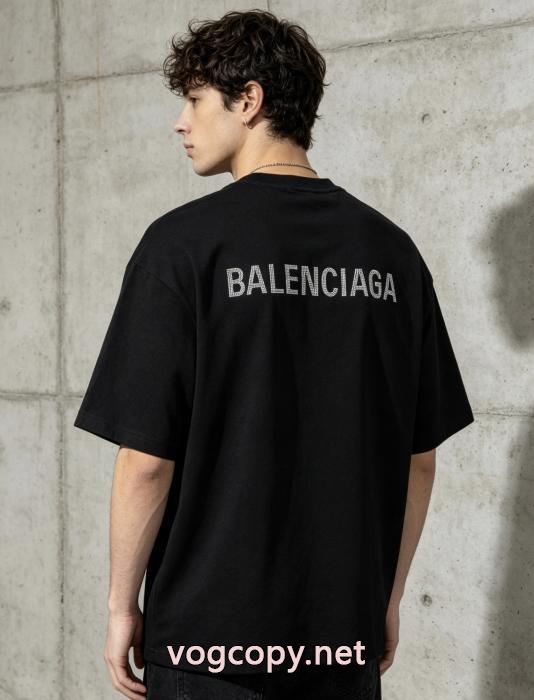 激安 ブランド 通販半袖TシャツBALENCIAGA好印象 好感度の高い人気販売 快適な着心地_0_5