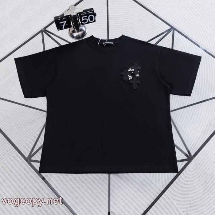 欧米韓流/雑誌  夏大人気のアイテム 人気商品は即品切れ半袖TシャツCHROME HEARTSコピー 品 ブランド_0_4