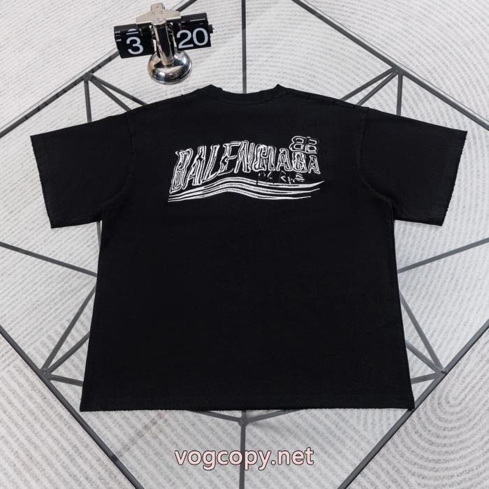 ブランド 通販 激安スタイルアップ効果 HOT新作登場 セレブ愛用上品半袖TシャツBALENCIAGA_0_1