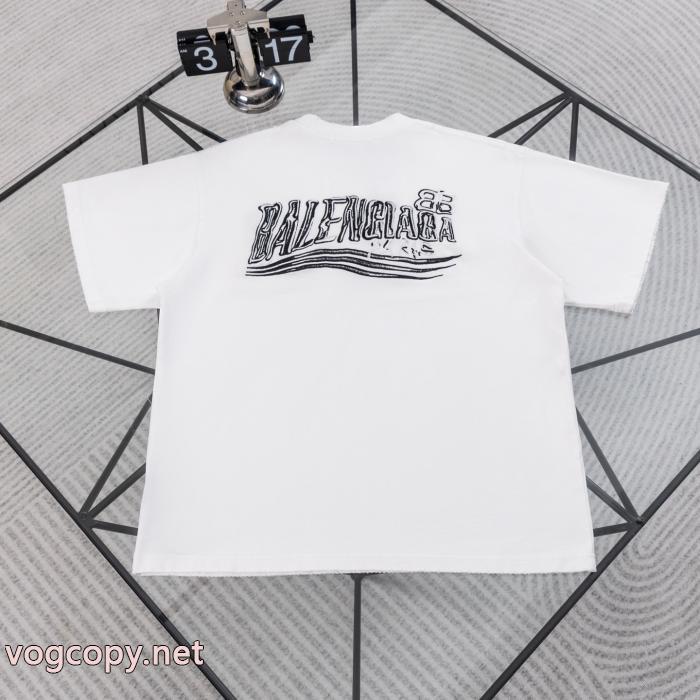ブランド 通販 激安スタイルアップ効果 HOT新作登場 セレブ愛用上品半袖TシャツBALENCIAGA_0_3