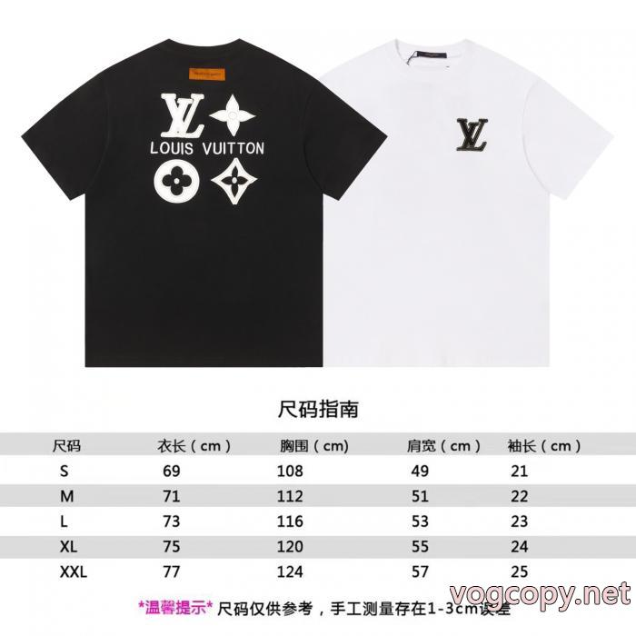 LOUIS VUITTONブランド コピー 品半袖Tシャツ高い人気アイテム 大人感漂う2026新作 今季のベスト新作_0_1