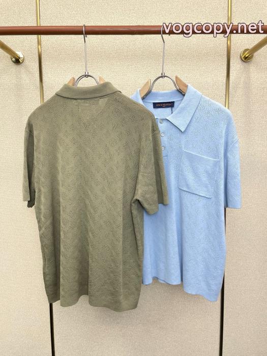ブランド コピー 優良店存在感のある 高い品質を誇る トレンドのコーディネートルイ ヴィトンポロシャツ._0_2