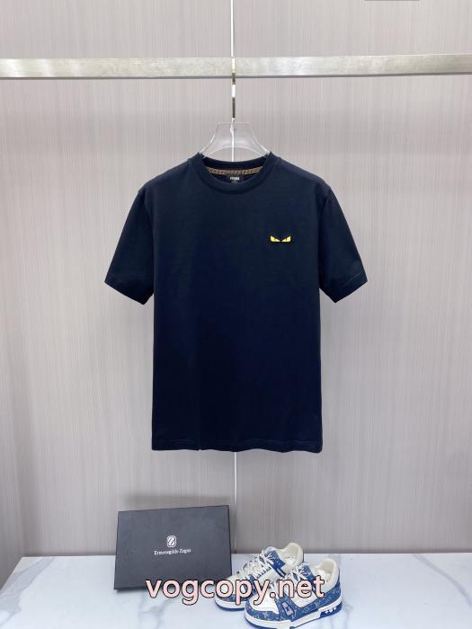 激安 ブランドフェンディSS26極上発売 国内入手困難 希少価値大半袖Tシャツ_0_4