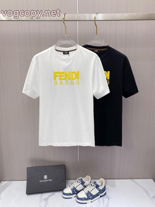 偽 ブランド 販売半袖Tシャツ優秀なアイテム ストリート系 品質保証新品FENDI_1_0