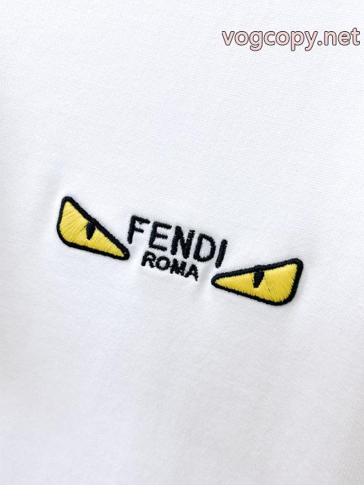 FENDI話題沸騰中 売り切れ必須 愛用ブランド半袖Tシャツブランド 激安_0_4