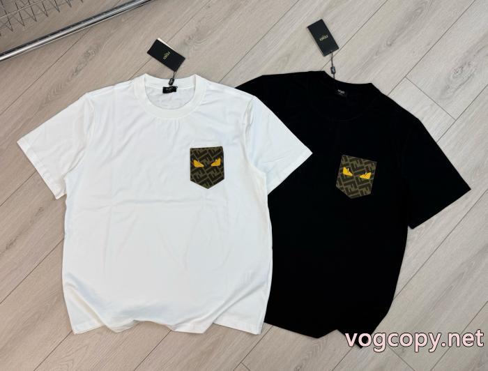 日本未入荷 夏季限定販売 激安新作フェンディブランド コピー 販売 半袖Tシャツ_0_3
