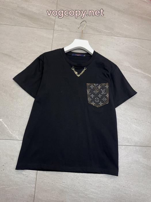 ブランドコピー半袖TシャツLOUIS VUITTON今年流行りの新作アイテム 存在感が高い 即日対応_0_0
