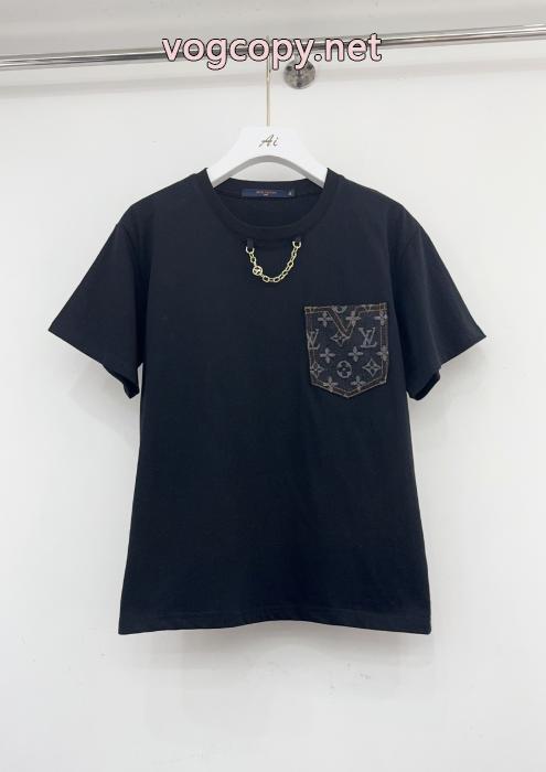 ブランドコピー半袖TシャツLOUIS VUITTON今年流行りの新作アイテム 存在感が高い 即日対応_0_2